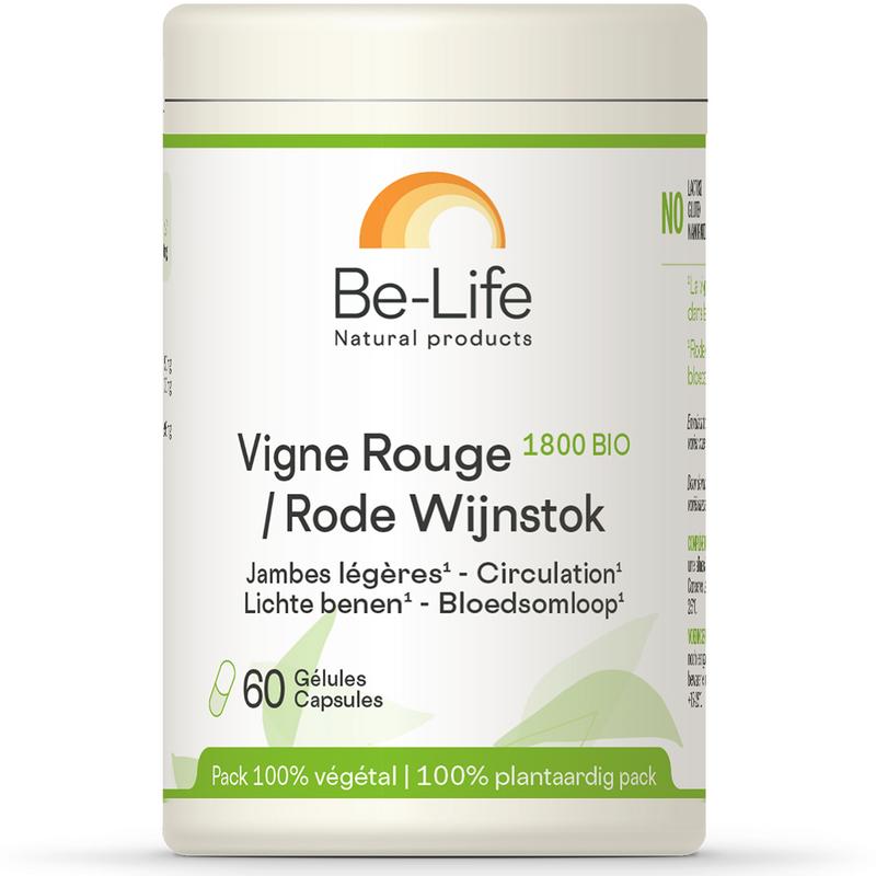 Be-Life Rode wijnstok 1800 bio