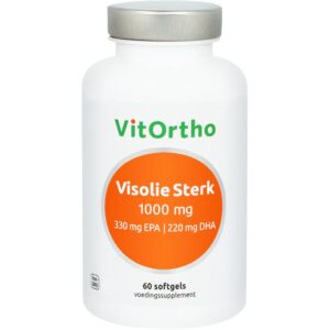 VitOrtho Visolie Sterk 1000mg 330mg EPA 220mg DHA