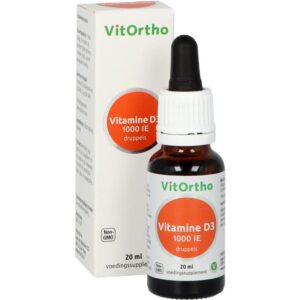 VitOrtho Vitamine D3 1000IE druppels