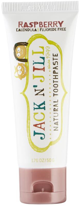 Jack N Jill Natural toothpaste raspberry