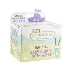 Jack N Jill Natural baby gum & tooth wipes