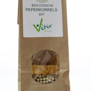 Vitiv Peperkorrels wit bio