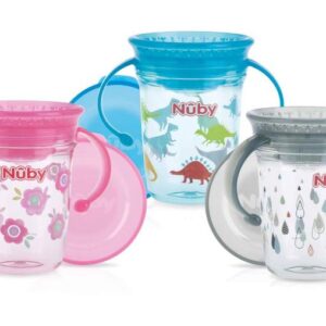 Nuby Wonder cup 240ml 6+ maanden assorti