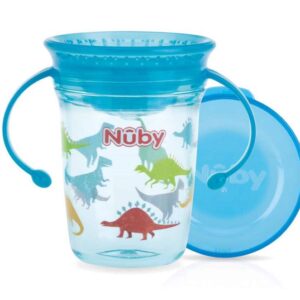 Nuby Wonder cup 240ml aqua 6+ maanden