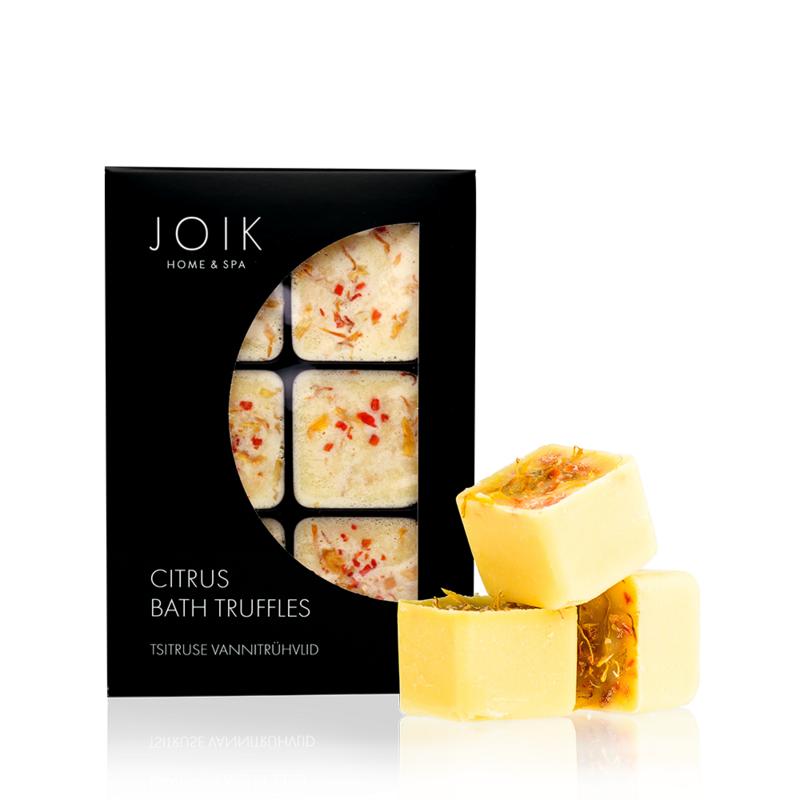 Joik Organics Bath truffles citrus