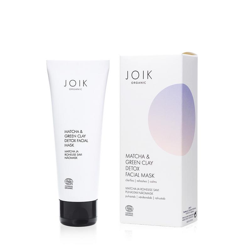 Joik Organics Facial mask matcha & green clay detox