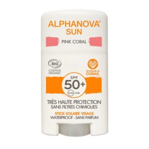 Alphanova Sun Sun stick face pink SPF50+