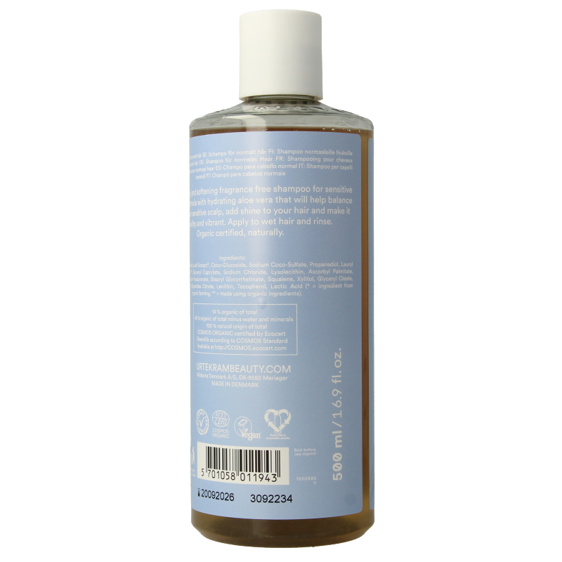 Urtekram Find balance shampoo gevoelige huid - Afbeelding 2