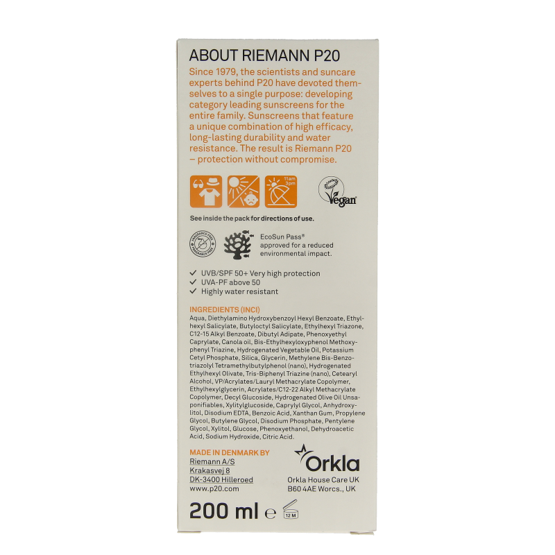 P20 Lotion kids SPF50+ - Afbeelding 4