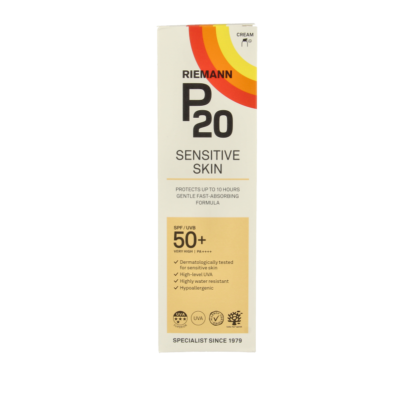 P20 Sensitive lotion SPF50+