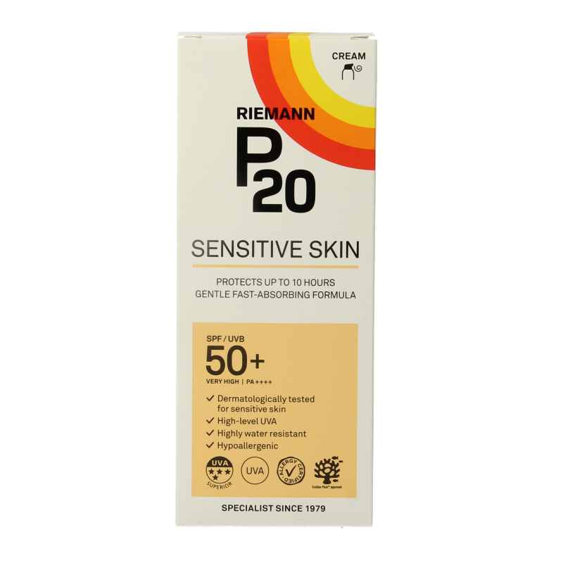 P20 Sensitive lotion SPF50+