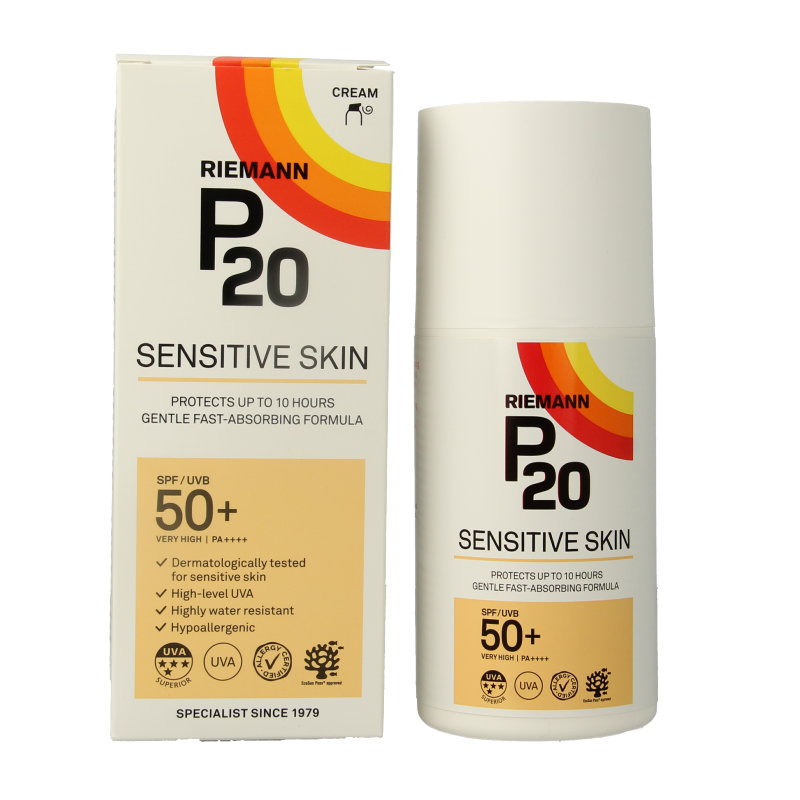 P20 Sensitive lotion SPF50+ - Afbeelding 2
