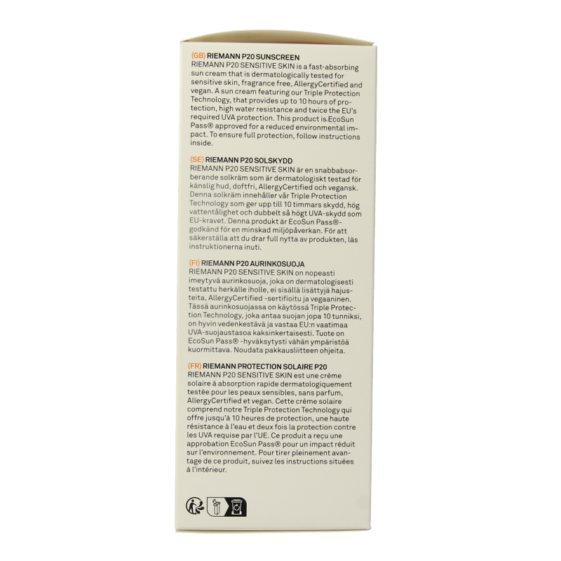 P20 Sensitive lotion SPF50+ - Afbeelding 3