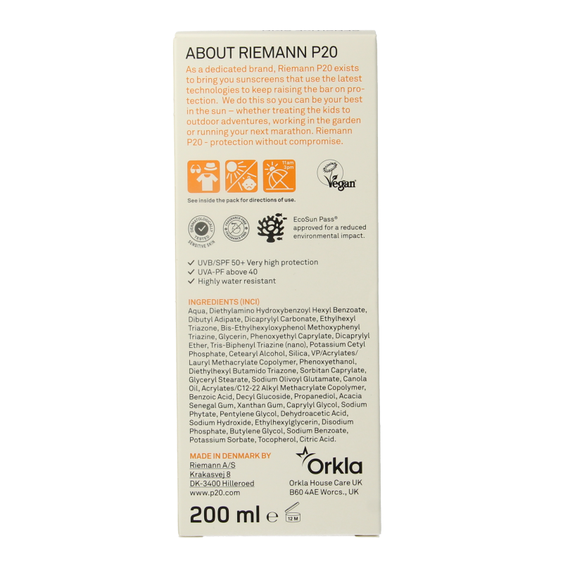 P20 Sensitive lotion SPF50+ - Afbeelding 5