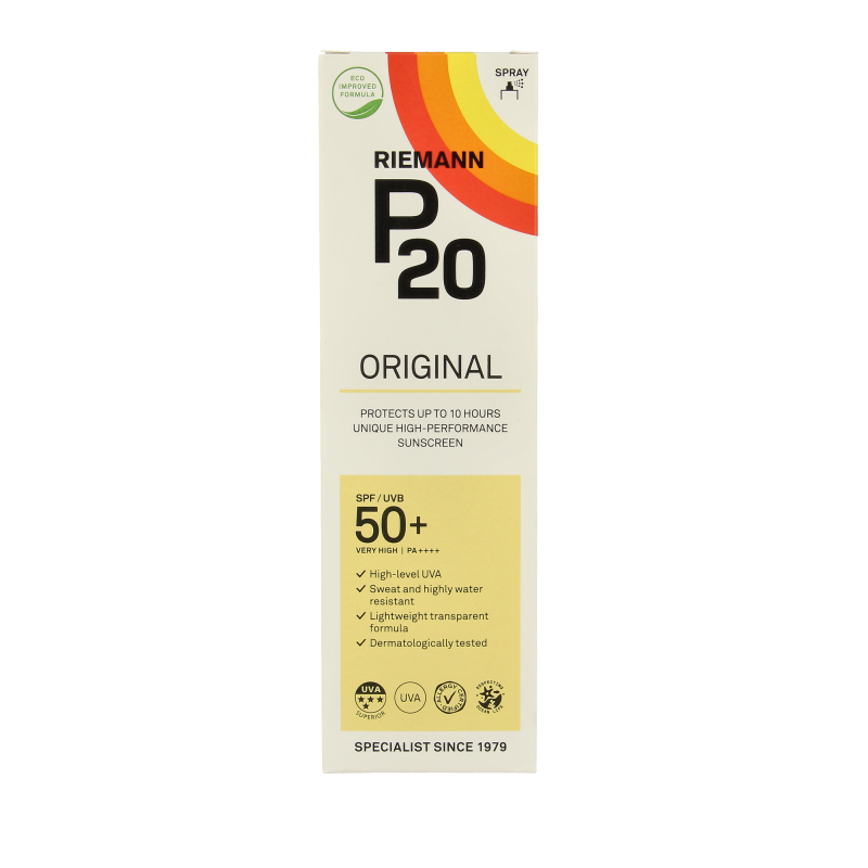P20 Original spray SPF50+