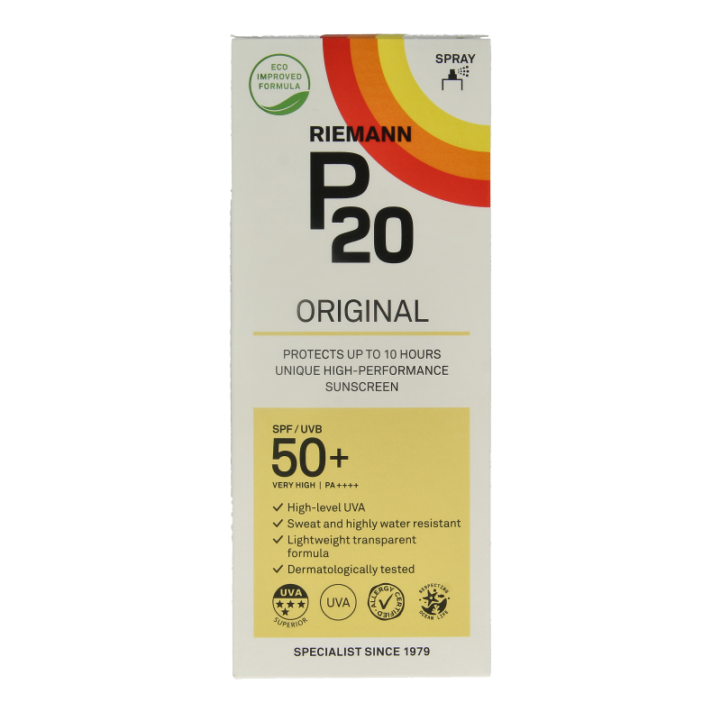 P20 Original spray SPF50+