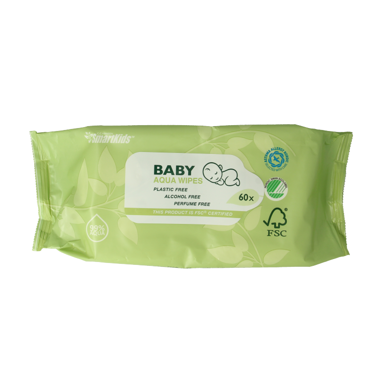 Smartkids Smartkids baby aqua wipes