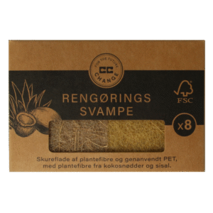 CC Hansen Kleine schuursponsjes plantenvezels uit kokosnoot