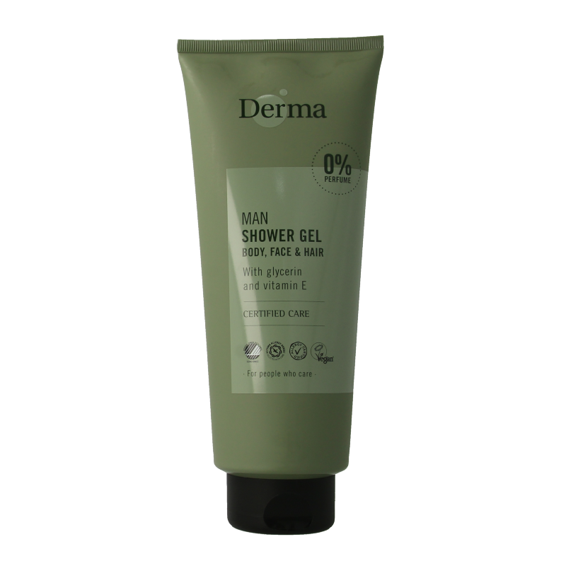 Derma Man douchegel body, face & hair