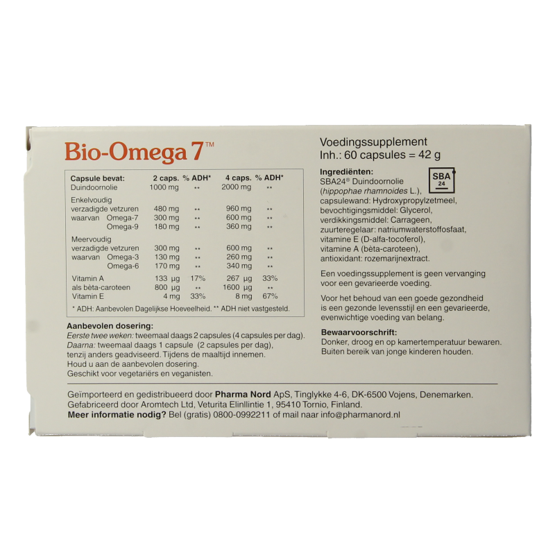 Pharma Nord Bio Omega 7 - Afbeelding 2