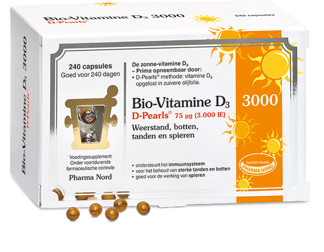 Pharma Nord Bio vitamine D3 75mcg