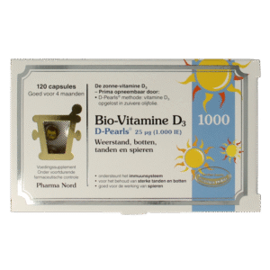 Pharma Nord Bio vitamine D3 25mcg 1000IE