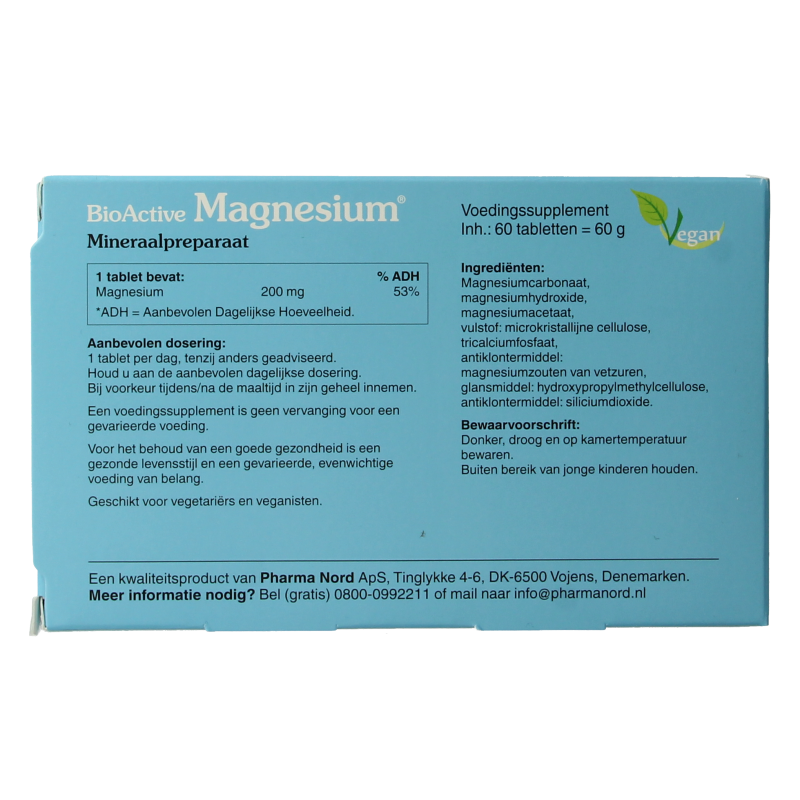 Pharma Nord BioActive magnesium - Afbeelding 2
