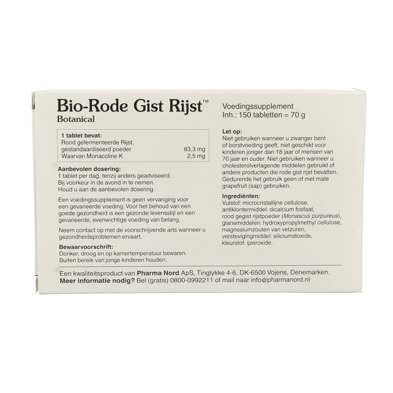 Pharma Nord Bio rode gist rijst - Afbeelding 2