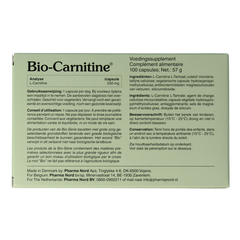 Pharma Nord Bio carnitine - Afbeelding 2
