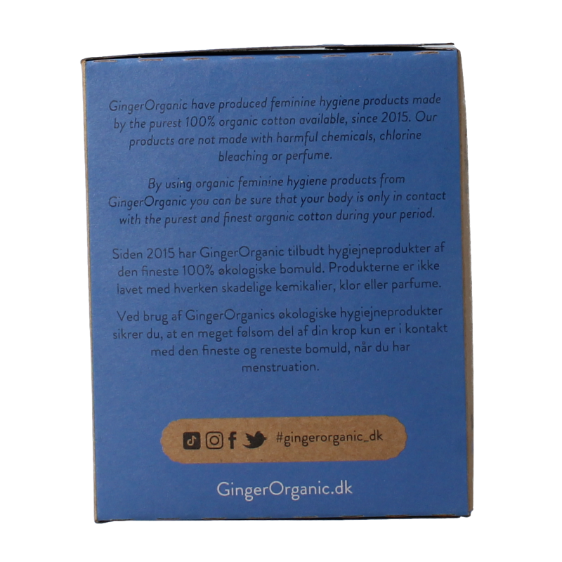 Ginger Organic Maandverband nacht met vleugels - Afbeelding 2