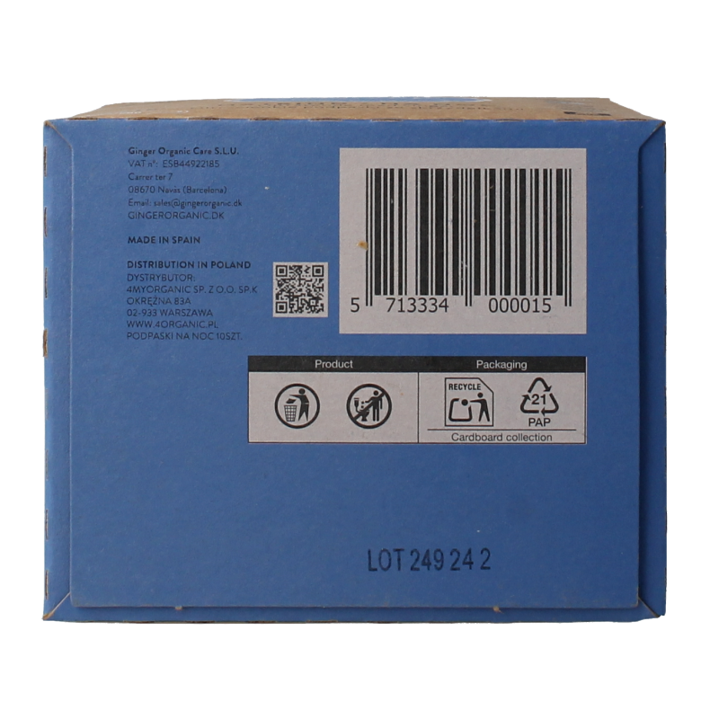 Ginger Organic Maandverband nacht met vleugels - Afbeelding 6