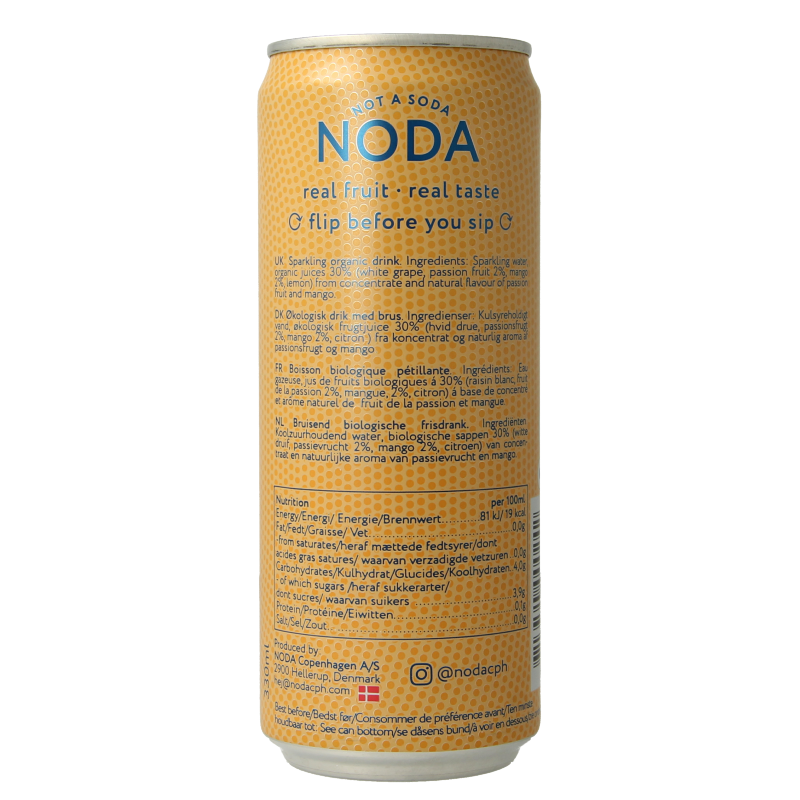NODA Mango passion fruit bio - Afbeelding 3
