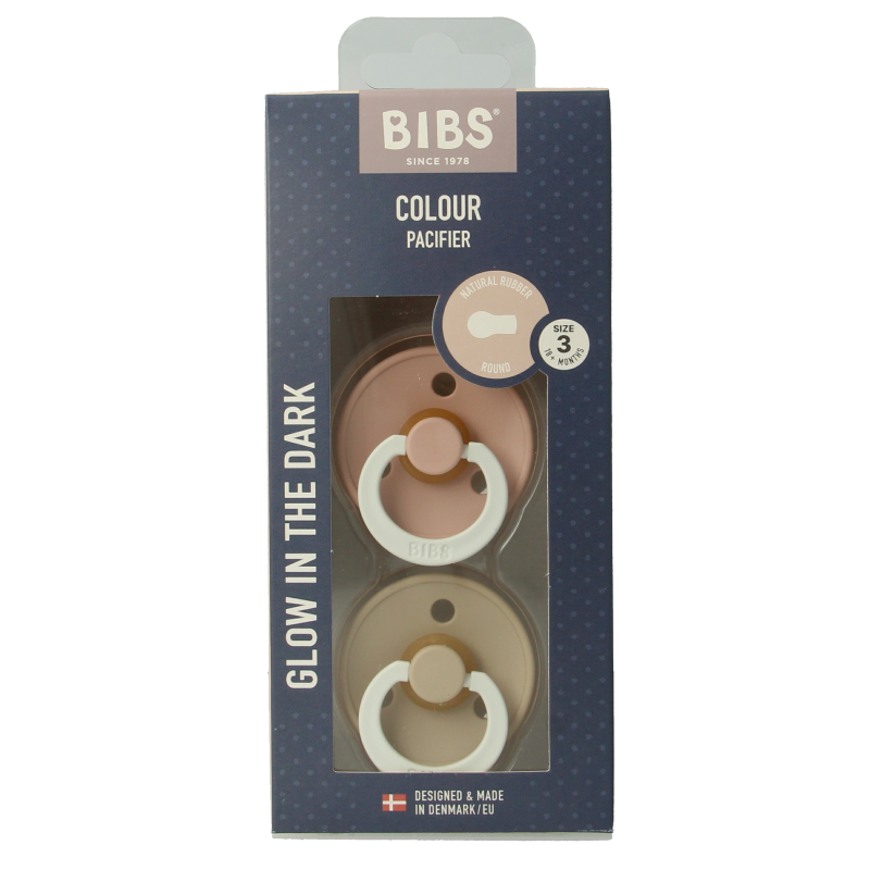 Bibs Fopspeen maat 3 blush vanilla night