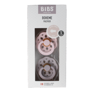 Bibs Fopspeen maat 2 blossom lila