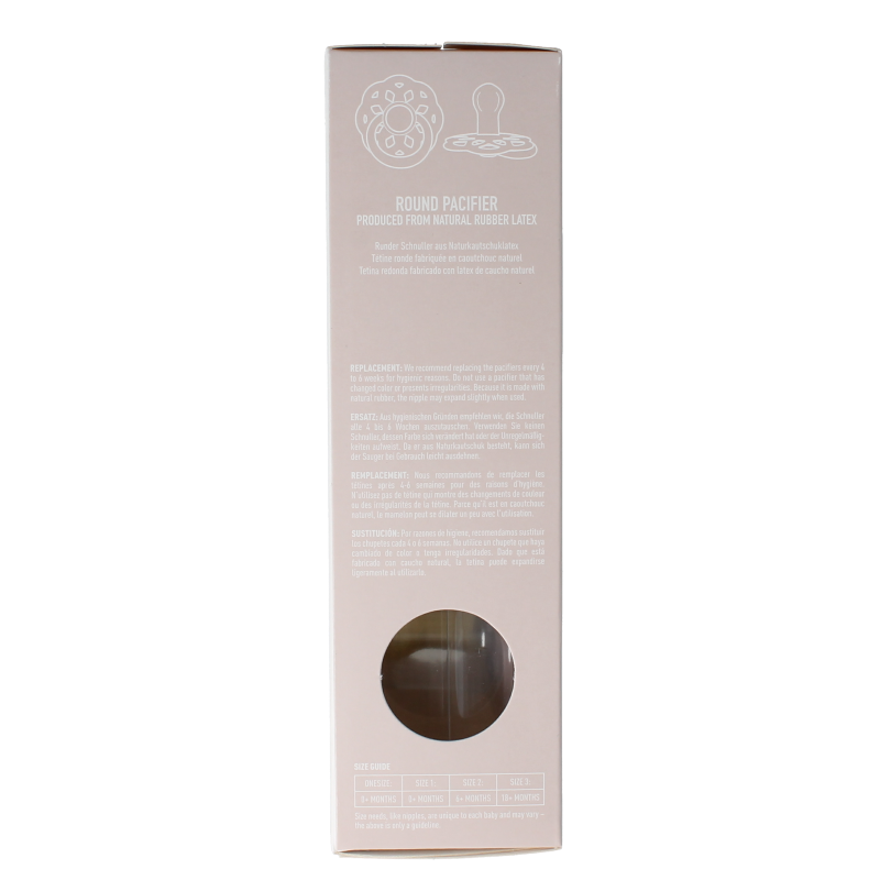 Bibs Fopspeen maat 2 blossom lila - Afbeelding 2