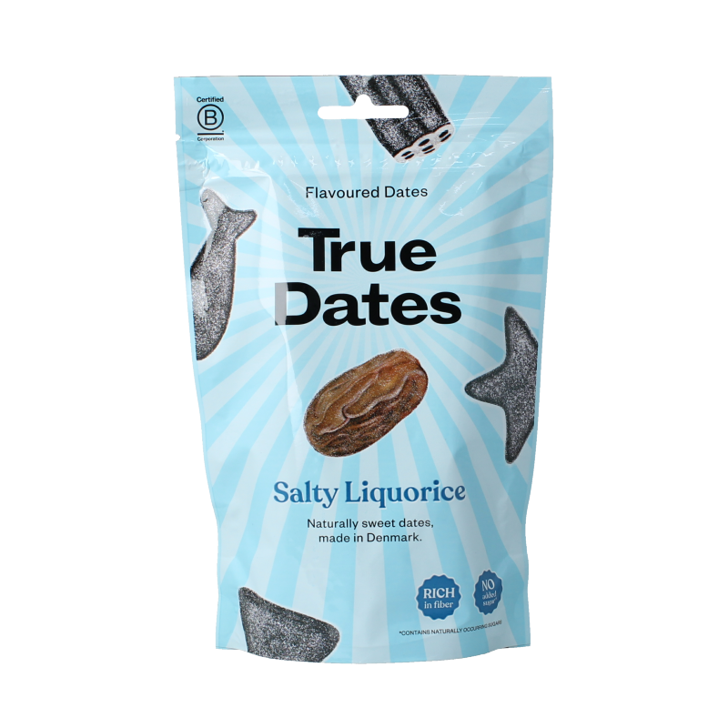 True dates Salty liquorice