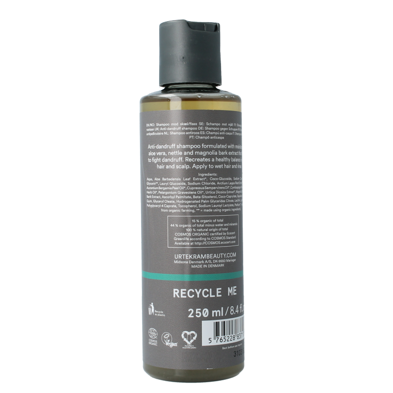 Urtekram Shampoo brandnetel dandruff - Afbeelding 3