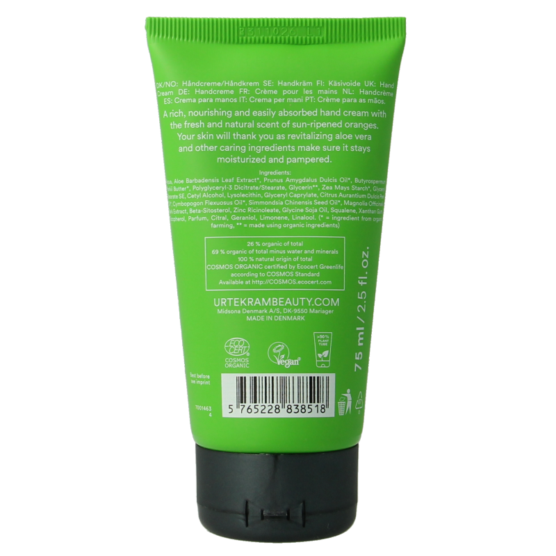 Urtekram Handcreme aloe vera - Afbeelding 2