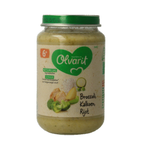 Olvarit Broccoli kalkoen rijst 6M00