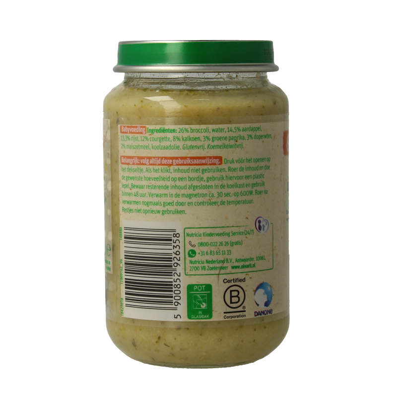 Olvarit Broccoli kalkoen rijst 6M00 - Afbeelding 2