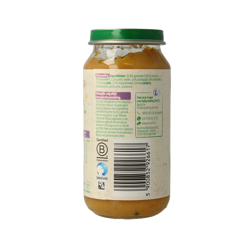 Olvarit Wortel kalfsvlees aardappel 15M07 - Afbeelding 2