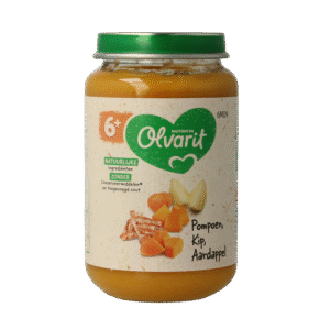 Olvarit Pompoen kip aardappel 6M09