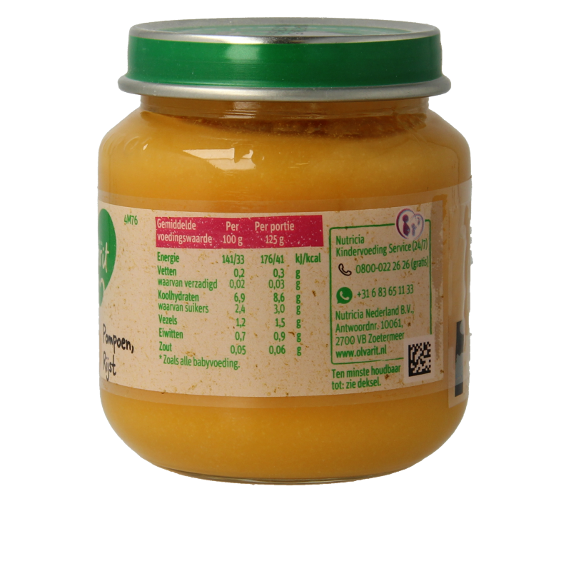 Olvarit Pompoen rijst 4M76 - Afbeelding 2
