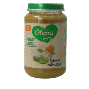 Olvarit Spinazie witvis rijst 6M10
