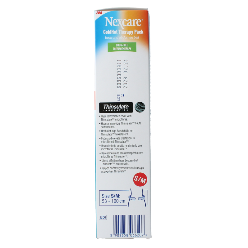 Nexcare Cold hot belt rug buik S/M - Afbeelding 4