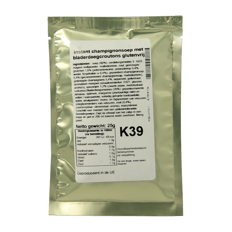 Bezgluten Champignonsoep glutenvrij - Afbeelding 2