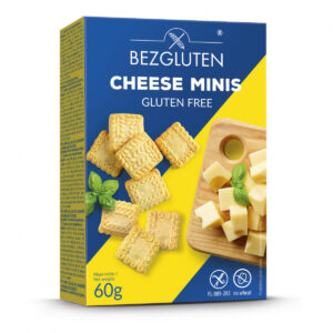 Bezgluten Cheese minis koekjes glutenvrij
