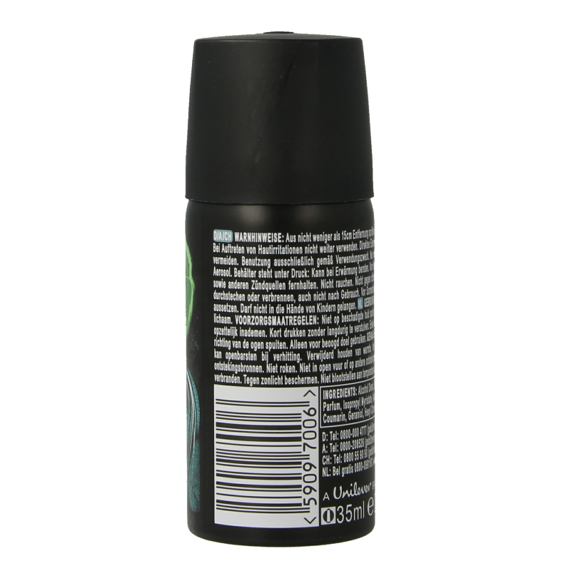 AXE Deodorant bodyspray aqua bergamot - Afbeelding 3
