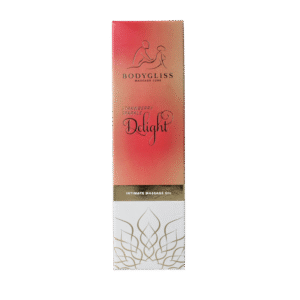 Bodygliss Silky soft massageolie champagne strawberry