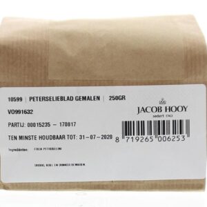 Jacob Hooy Peterselieblad gemalen